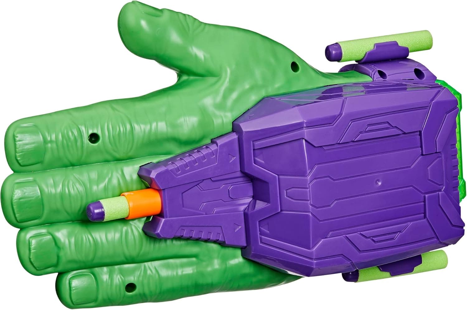 Unleash the Hulk's Thunderclap with this NERF Blaster Roleplay Toy