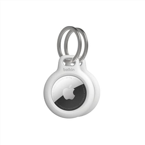 2-Pack Belkin Apple AirTag Secure Holder Keychain Amazon
