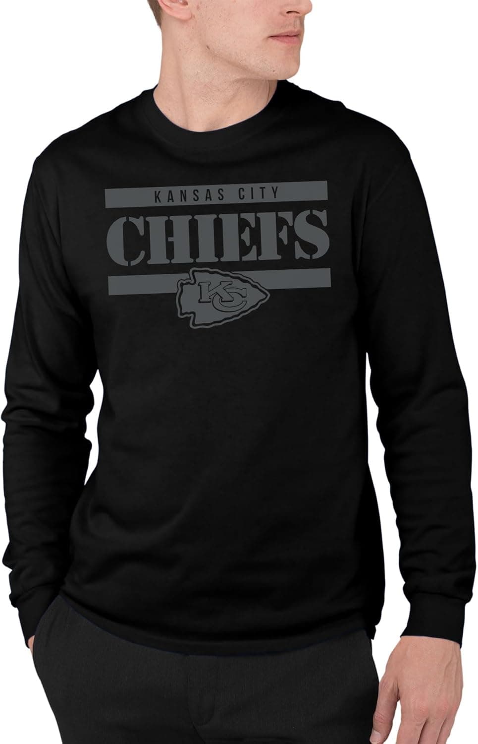 Cheer on the Chiefs in Style - NFL Long Sleeve Tee