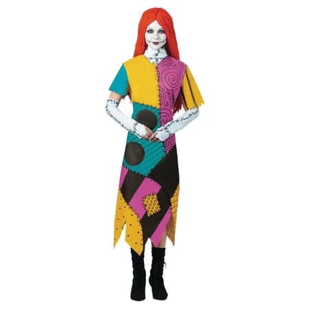 Disguise Women's The Nightmare Before Christmas Sally Dress Costume - Size Large