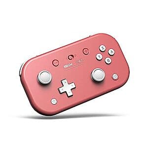 8BitDo Lite 2 Bluetooth Gamepad for Switch, Android & Raspberry Pi (Pink) at $21