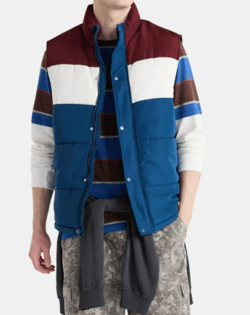 Stranger Things Puffer Vest for Men by No Boundaries