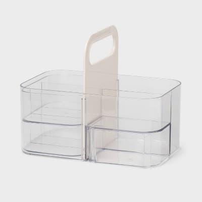 Cosmetic Vanity Makeup Caddy Off White - Brightroom™