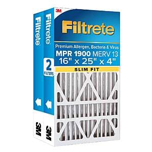 Costco: 2-Pack 3M Filtrete 4-Inch MERV 13 Air Filters