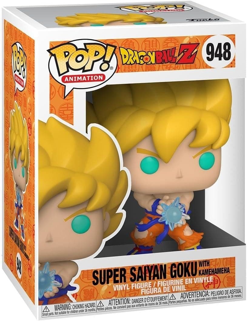 Funko Pop Dragon Ball Z Goku Kamehameha Vinyl Figure
