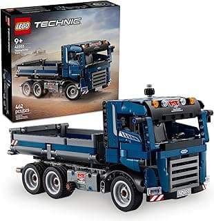 LEGO Technic Tipping Dump Truck Toy - Construction Truck Building Toy for Kids, Boys and Girls, Ages 9+ - Gift for Birthdays - W/Realistic Features - 42203