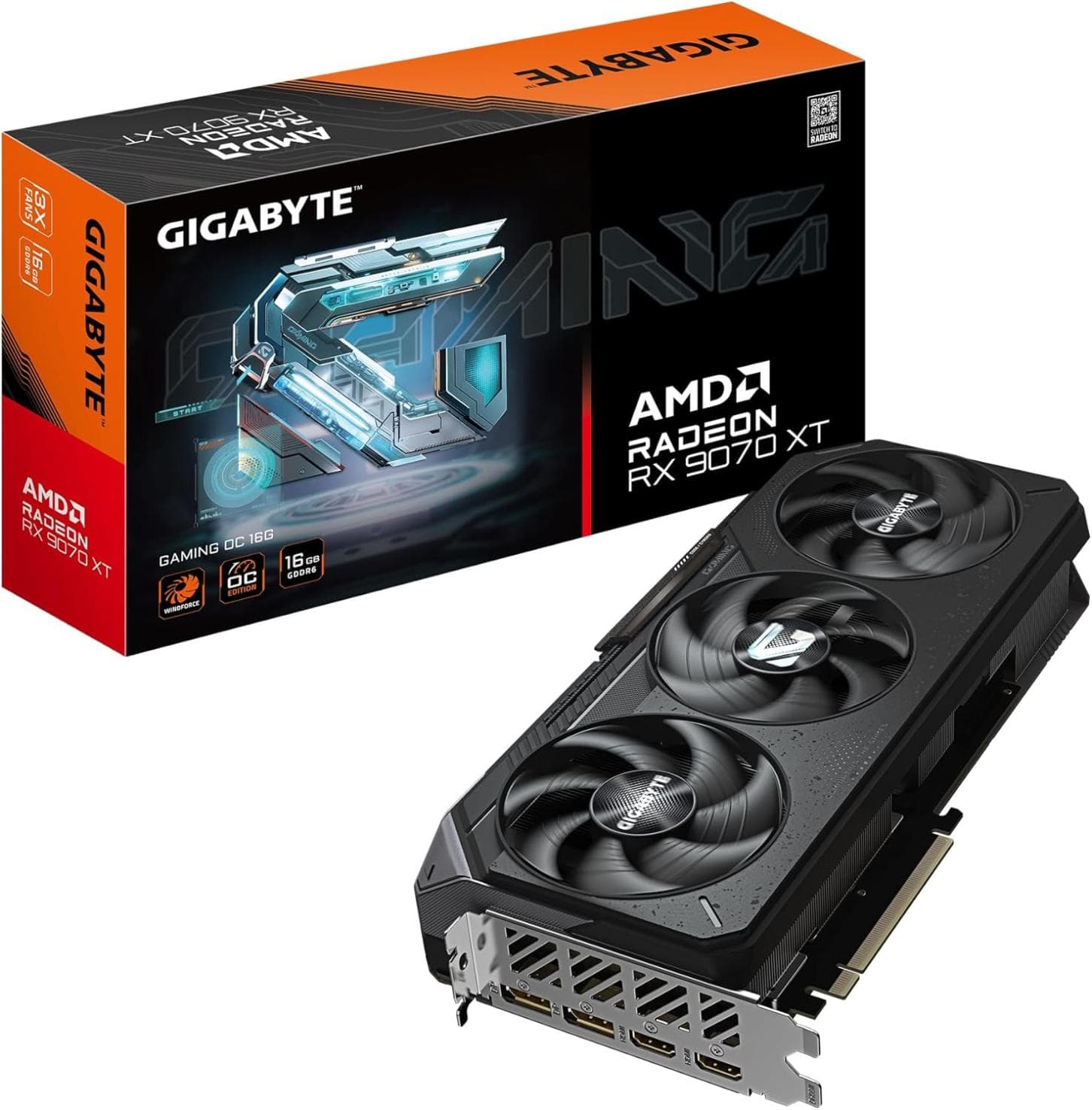 Save 27% on GIGABYTE Radeon RX 9070 XT GAMING OC 16GB Graphics Card