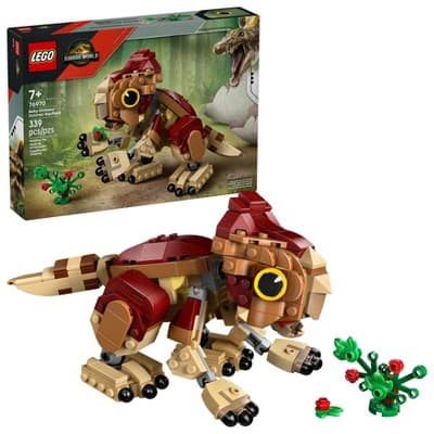 LEGO Jurassic World Baby Dinosaur Dolores: Aquilops Building Toy, Easter Basket Gifts for Kids, 76970