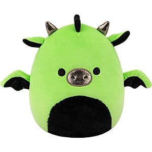Squishmallows Neon Green Dragon Plush for $5.40