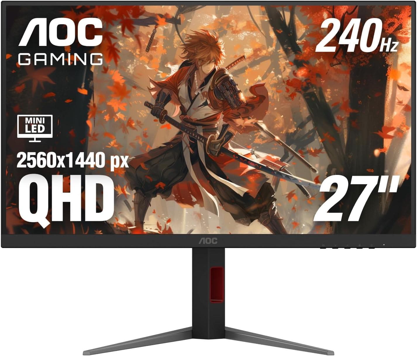 11% Off AOC 27-Inch Mini-LED Gaming Monitor