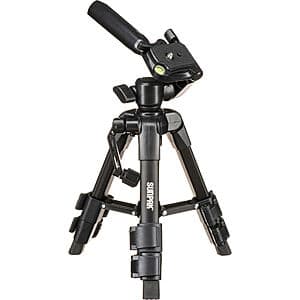 Portable Tabletop Tripod with Pan & Tilt Head - $6.95 Free Shipping