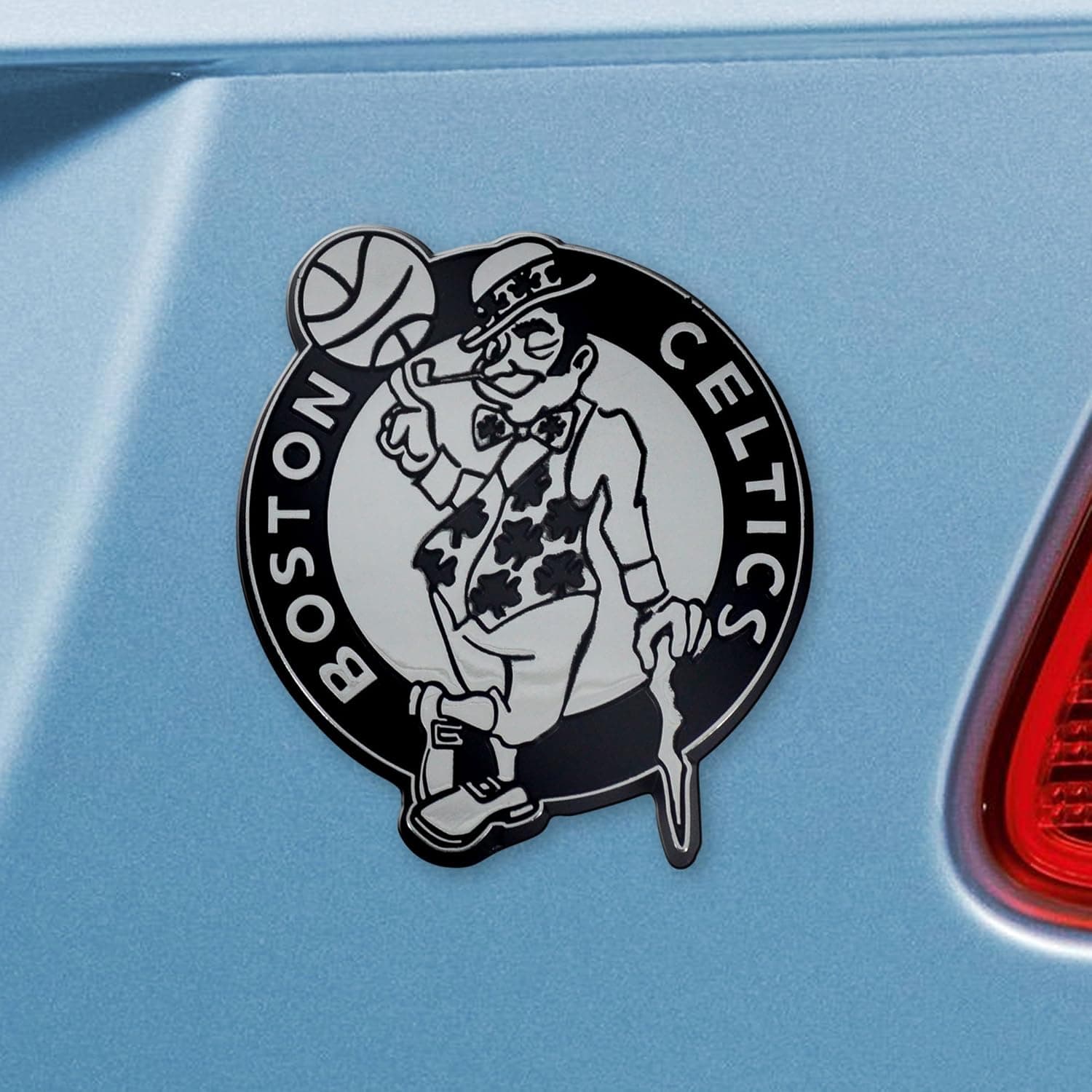 Elevate Your Team Spirit with the FANMATS Boston Celtics Chrome Emblem