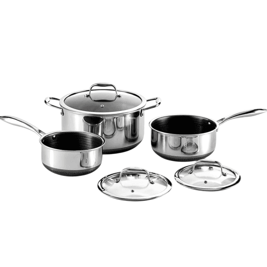Upgrade Your Kitchen with HexClad 6-Piece Cookware Set