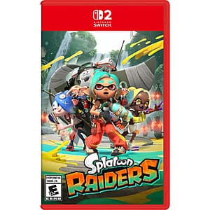 Splatoon Raiders for Nintendo Switch 2 at $49.95 with Free Shipping