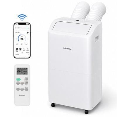 Save 50% on Hisense 8000 BTU Smart Portable AC (Refurbished)