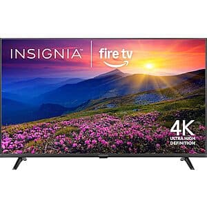 Prime Members: 50" Insignia 4K Smart Fire TV - $150 + Free Shipping