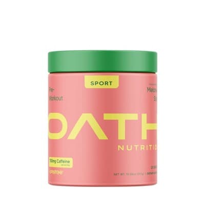 Oath Nutrition Pre-Workout Sports Nutrition Supplement Powder - Melonade Stand 25 serving: Energy, Muscle Growth, Endurance