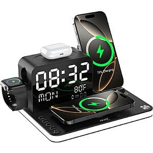 Wireless Charging Station for iPhone, Apple Watch, and AirPods