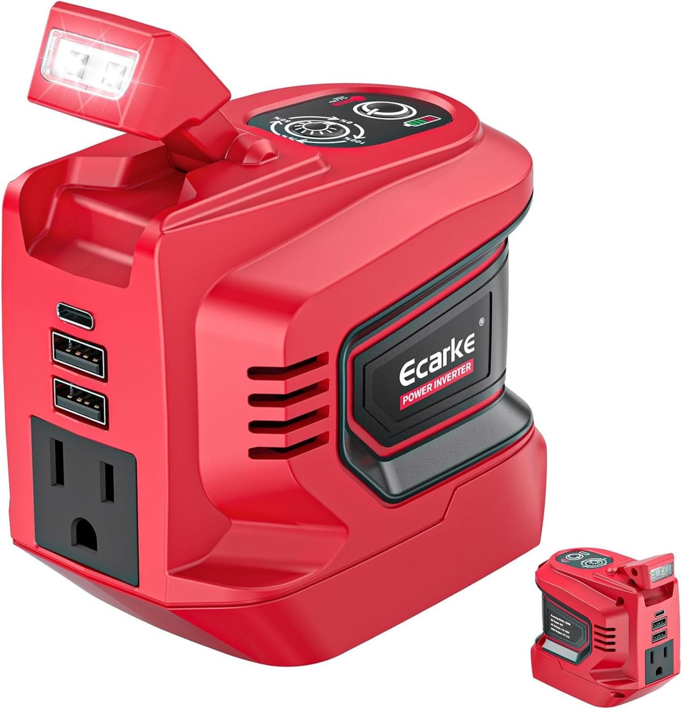 Save 30% on Ecarke 220W Inverter for Milwaukee 18V Batteries
