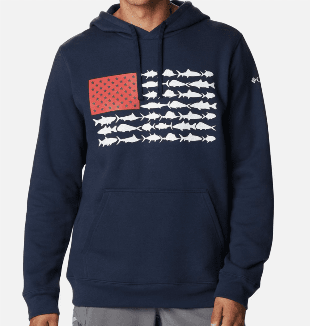 Columbia PFG Fish Flag II Men's Hoodie Columbia