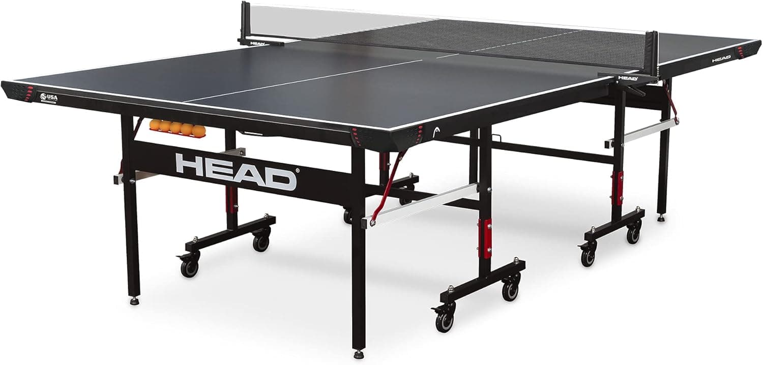 Competition-Grade Ping Pong Table with Easy Setup
