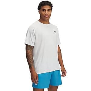 Under Armour Men's Tech Textured Short-Sleeve T-Shirt for $9.50