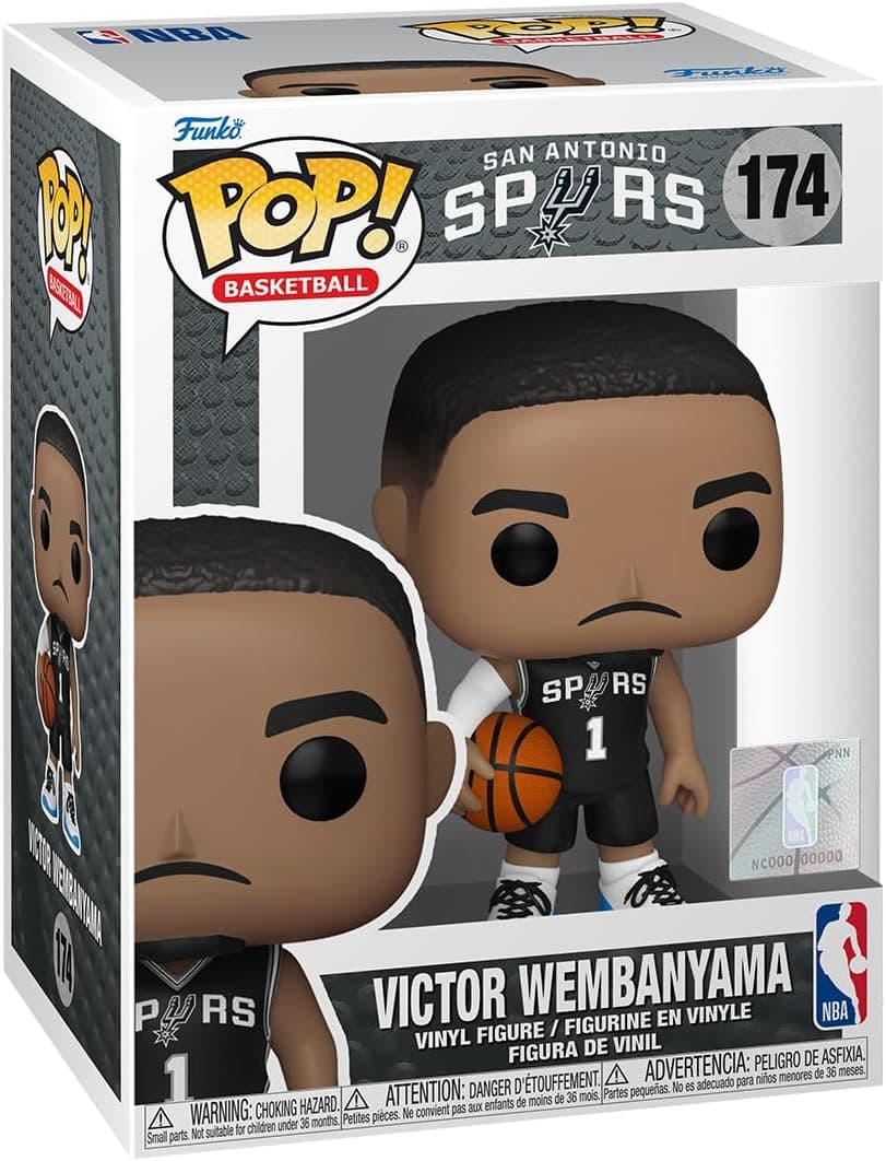 Funko POP! NBA: Spurs - Victor Wembanyama Collectible Vinyl Figure