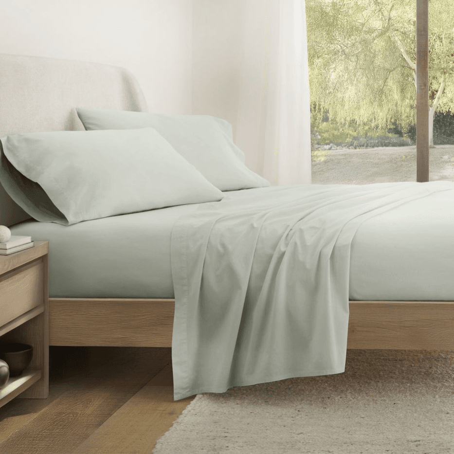Breathable 100% Cotton Sheets from $35 at Linens & Hutch
