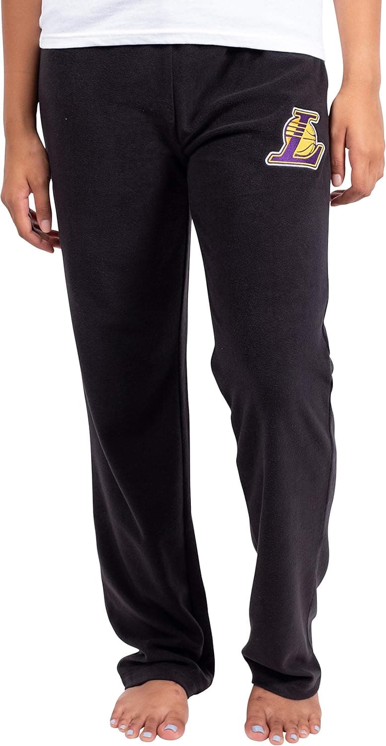 Cozy NBA Sleepwear: Plush Pajama Pants for Laker Fans