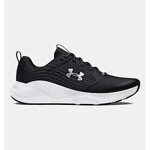 Under Armour Men's UA Commit 4 Wide Training Shoes (4E, Black/White) $33.75 + Free S&H on $99+
