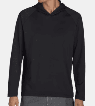 George Men’s Hooded Long Sleeve Sun UPF 50 Shirt Walmart