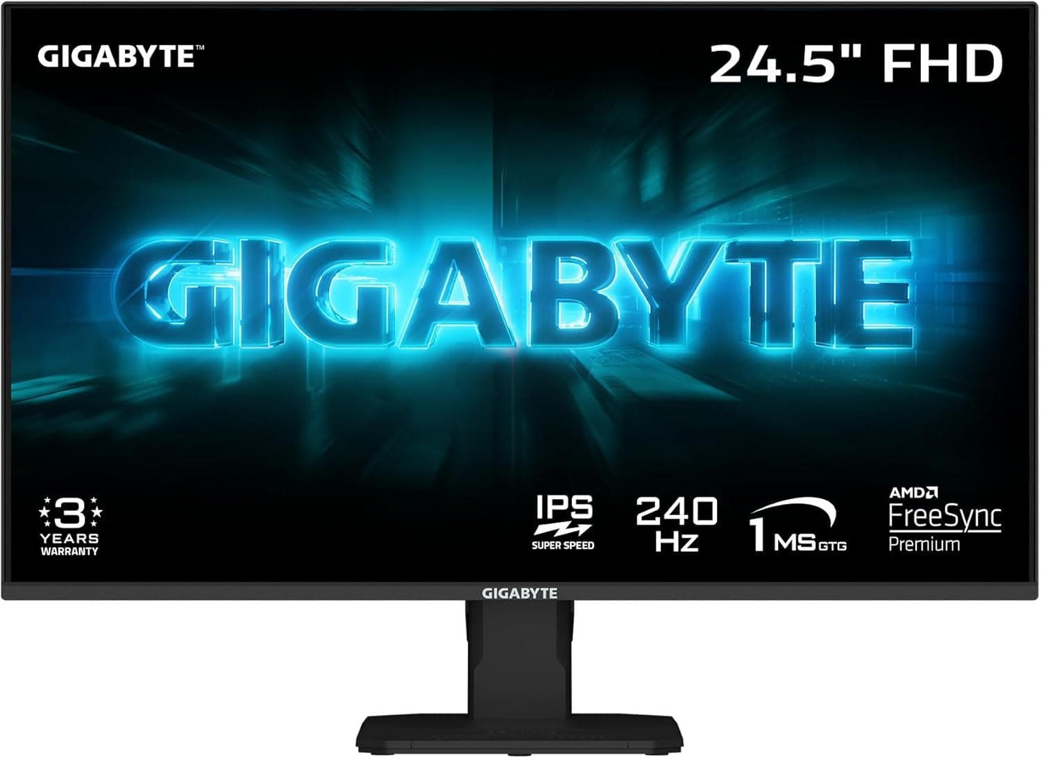Game-Changing Display: GIGABYTE 24.5" FHD 240Hz IPS Gaming Monitor