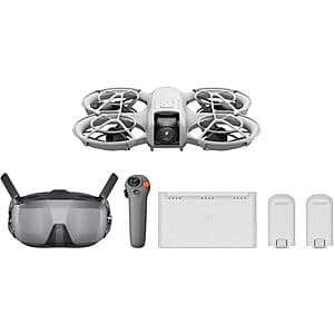 DJI Neo 4K Mini Drone with Goggles N3 and Extras