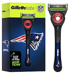 Gillette Labs NFL Edition Razor with 4 Refills and Stand