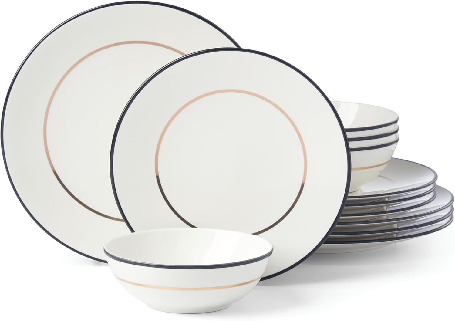 Kate Spade Dinnerware Set: 12 Pieces, 59% Off