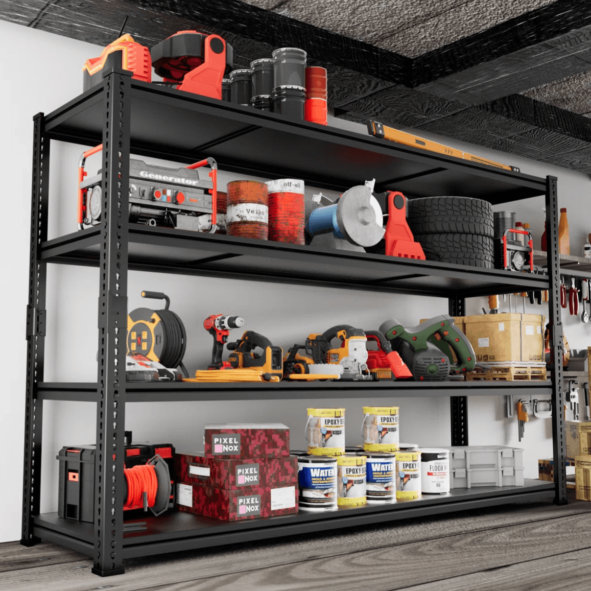 XL Garage Shelving Unit from 17 Stories at 49% Off