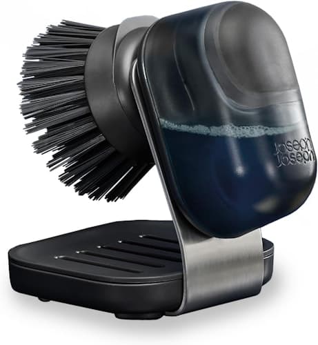 OXO Soap-Dispensing Palm Brush with Stand - 19% Off