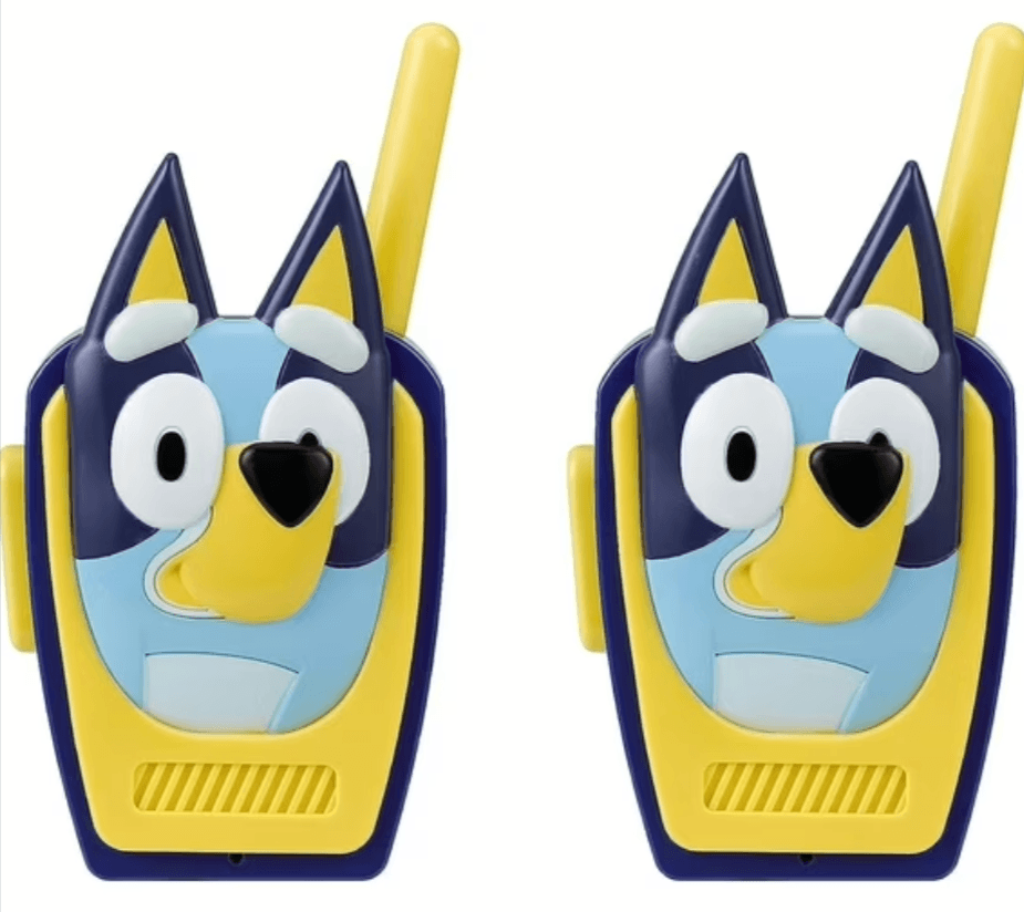 Bluey Extended Range Walkie Talkies Walmart