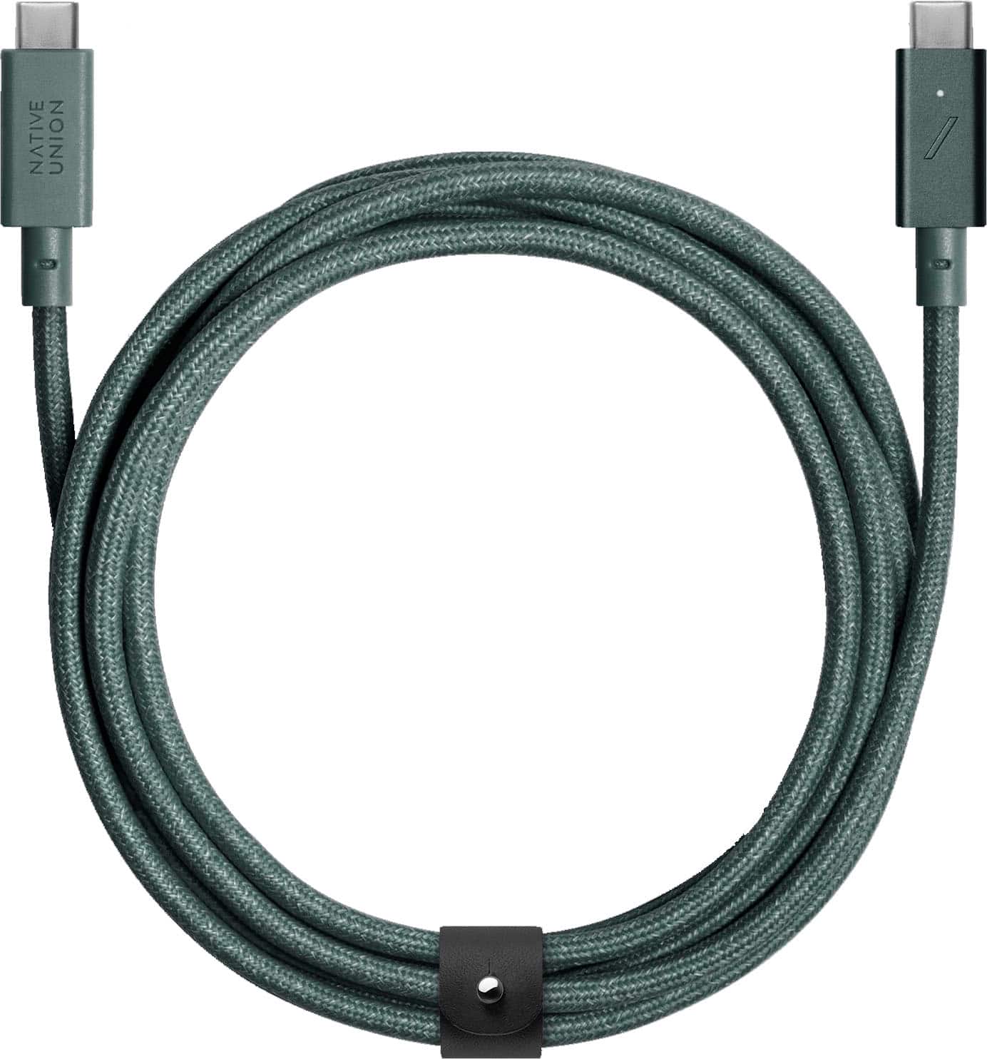 Native Union - BELT CABLE-TYPE-C-C-PRO2.4M 240W - SLATE GREEN