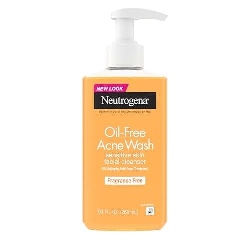 Neutrogena Oil-Free Acne Face Wash - 9.1oz