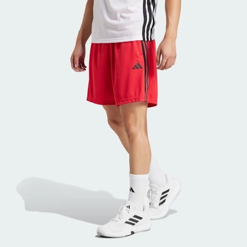 adidas Men's Train Essentials Piqué 3-Stripes Training Shorts