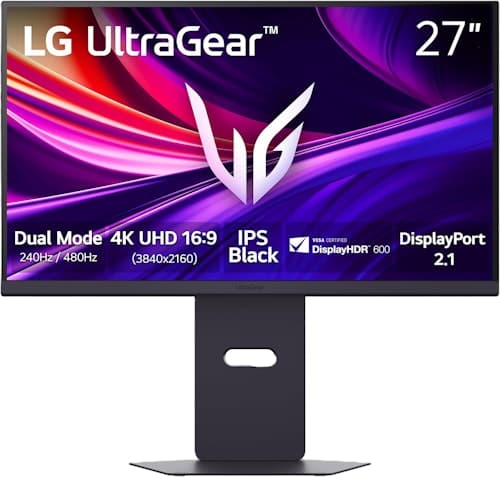 LG UltraGear 27" 4K DisplayHDR 600 240Hz IPS G-Sync Monitor