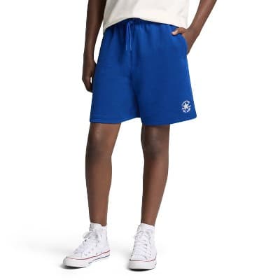 Converse® Boys' 'Above the Knee' French Terry Shorts - Blue XL