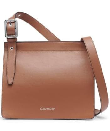 Stylish Crossbody Bag: Calvin Klein Havana Novelty Organizational Design