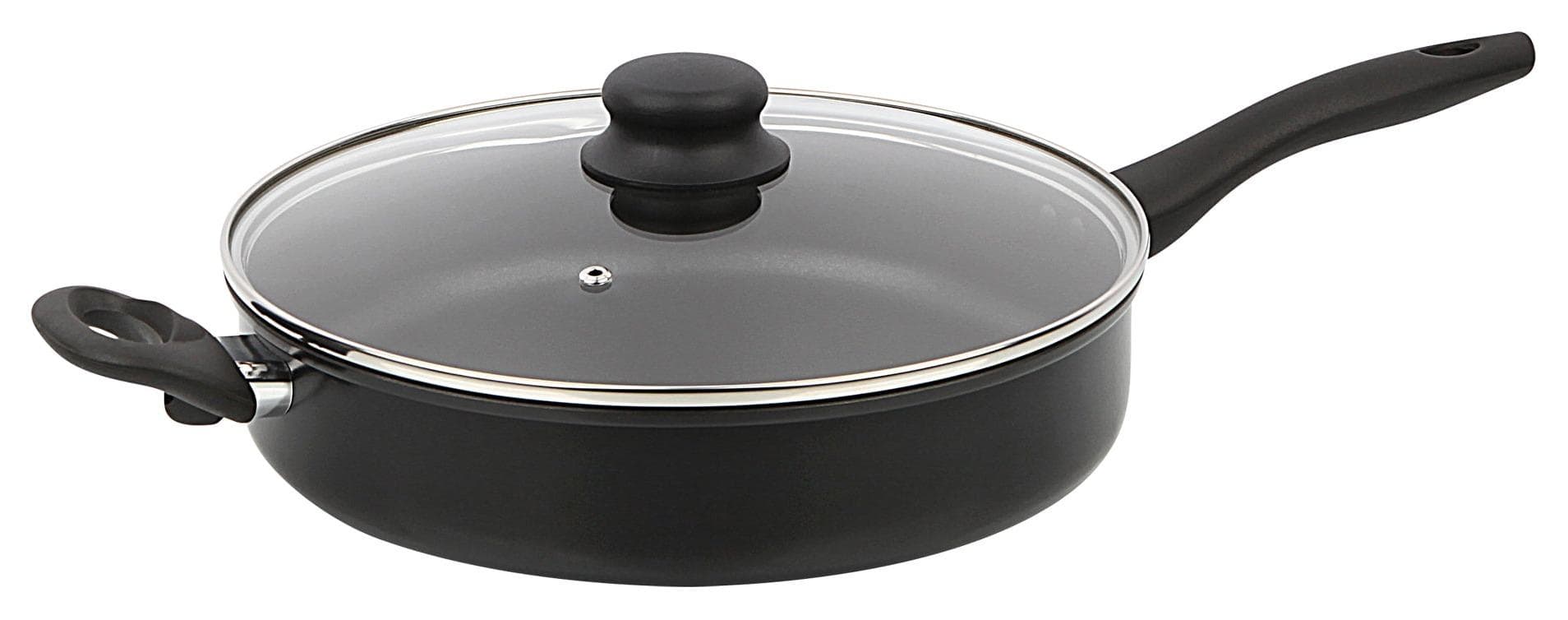 Mainstays 4-Quart Non-Stick Jumbo Cooker w/ Glass Lid Walmart