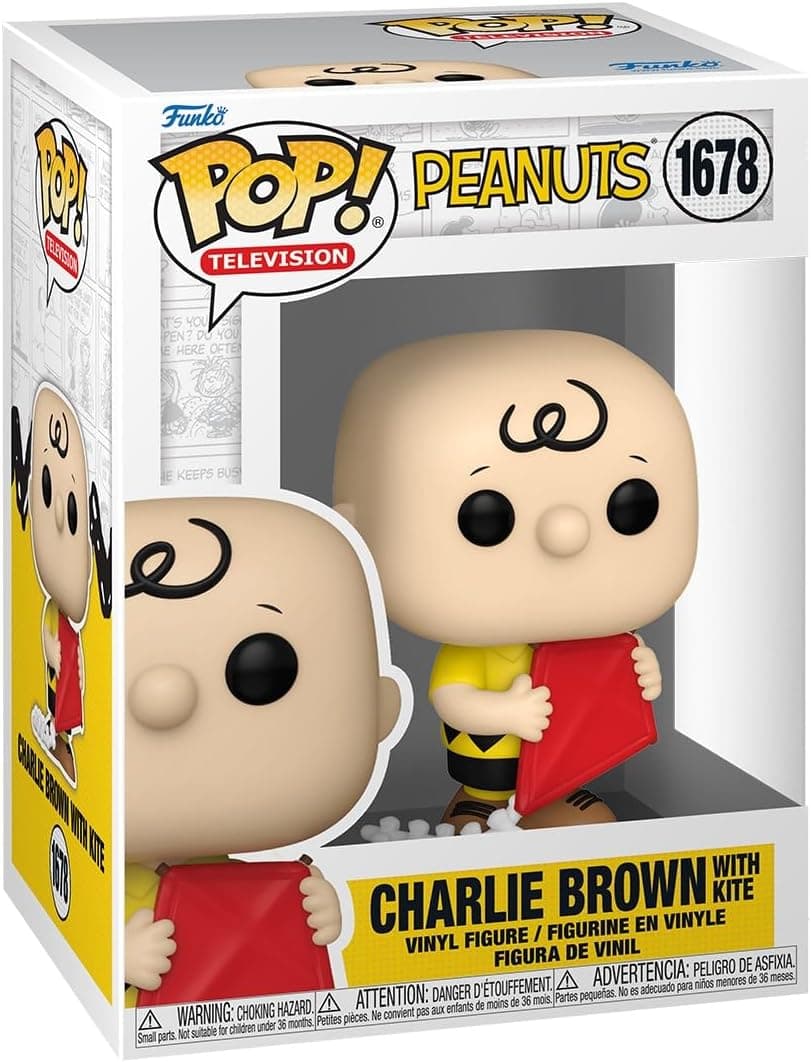 Funko Pop Charlie Brown with Kite - Collectible Vinyl Figure