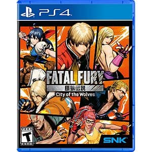 FATAL FURY: City of the Wolves Special Edition for PS4 at $28