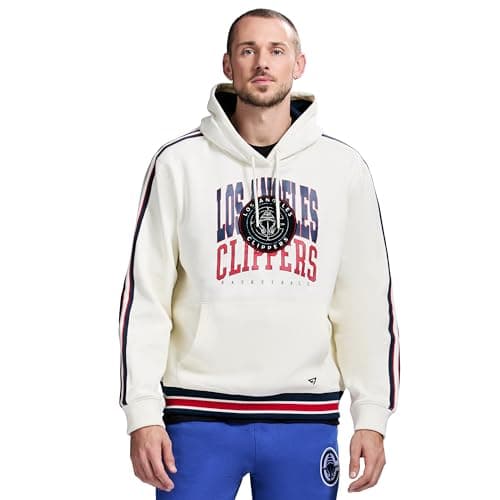 GAME 7 x NBA Officially Licensed Men's Long Sleeve Pullover Hoodie Fleece Heavyweight Sweatshirt