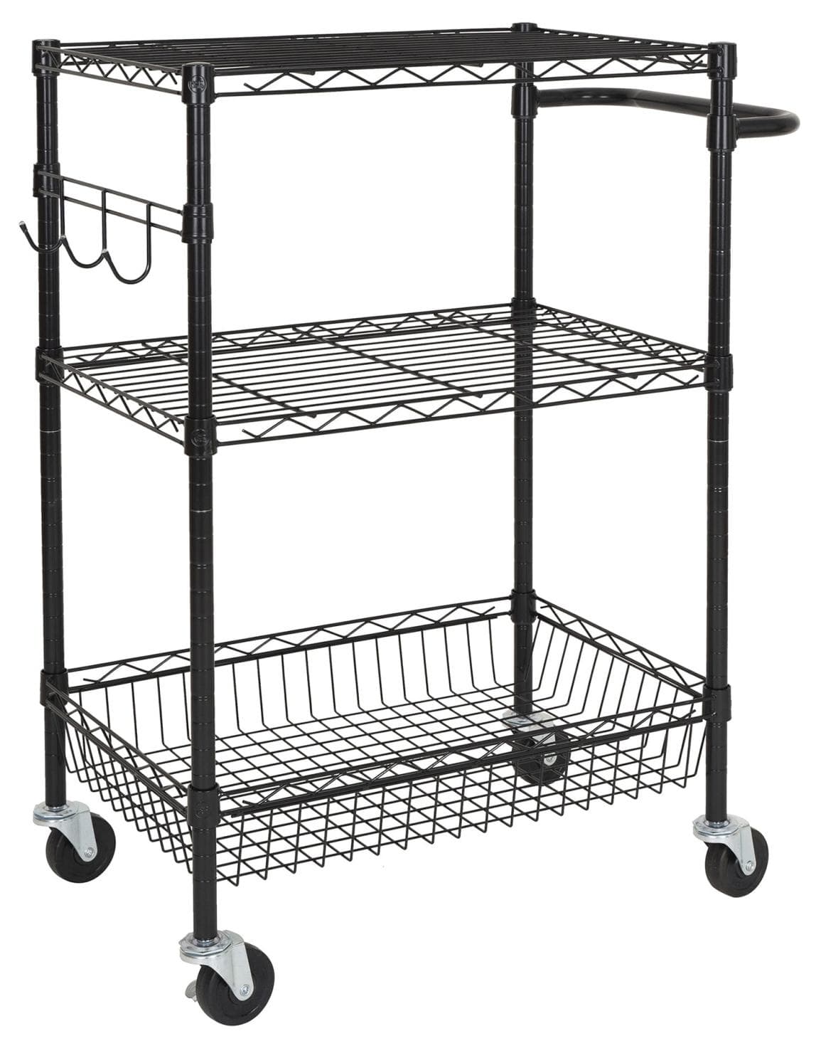 Hyper Tough 3-Tier New Multipurpose Rolling Cart Walmart