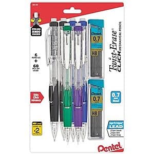 Save 23% on Pentel Twist-Erase Click Mechanical Pencils